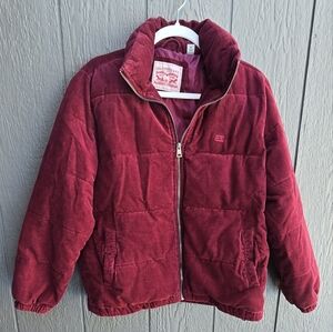 Levi Strauss Corduroy Maroon Jacket